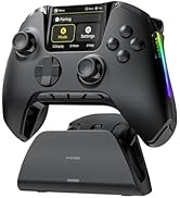 ManbaOne Interactive Screen Wireless Gaming Controller for PC/Switch/iOS/Android,Hall Effect Stic...