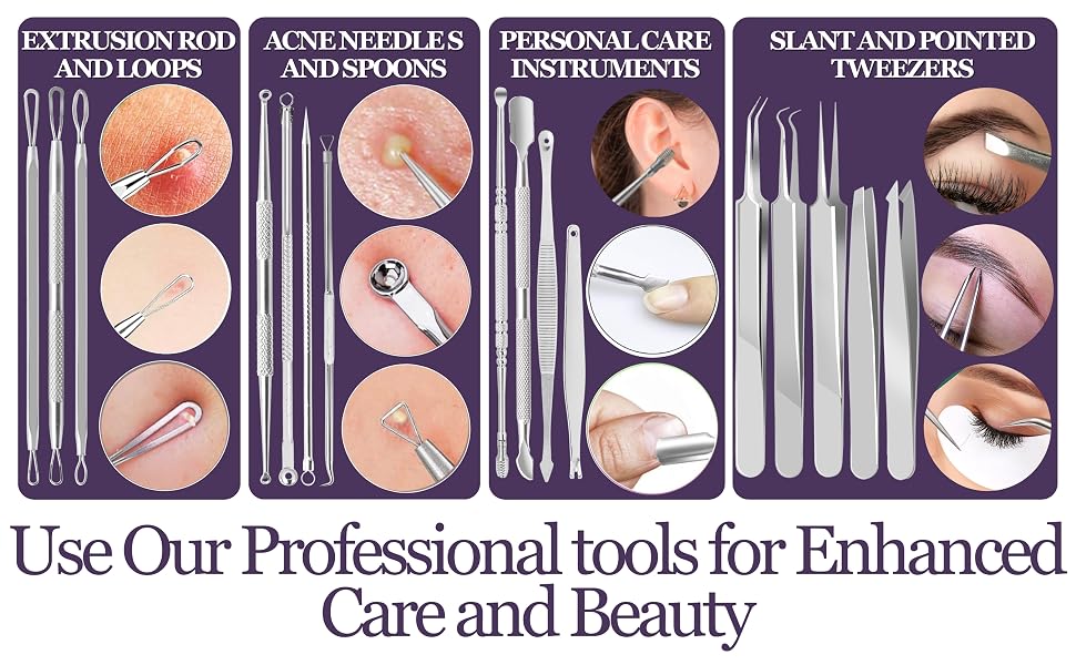 Pimple popper tool kit EBC3