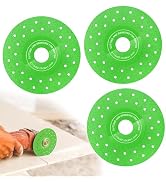 SUNJOYCO 3 PCS Glass Cutting Disc for 4-1/2 Inch Angle Grinder, 4.5 Inch Diamond Saw Blade Wheel,...