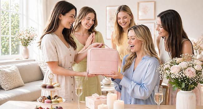 standing makeup bag portable, large capacity