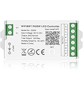 BTF-LIGHTING C04W RGBW PWM SMD FCOB (+ R G B W) 5PIN LED Strip 2.4GHz Tuya WiFi Group Controller ...
