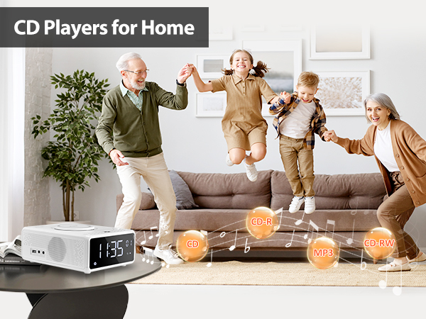 CD Player Alarm Clock