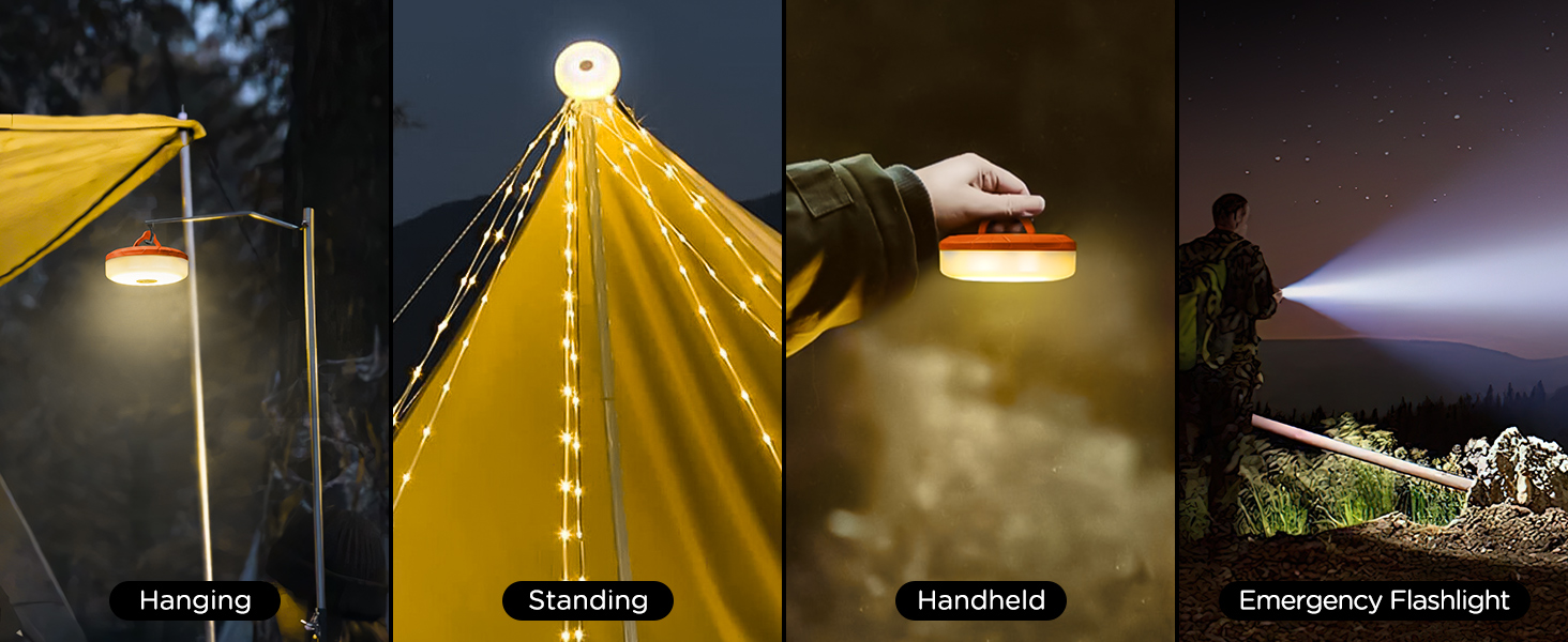camping string lights