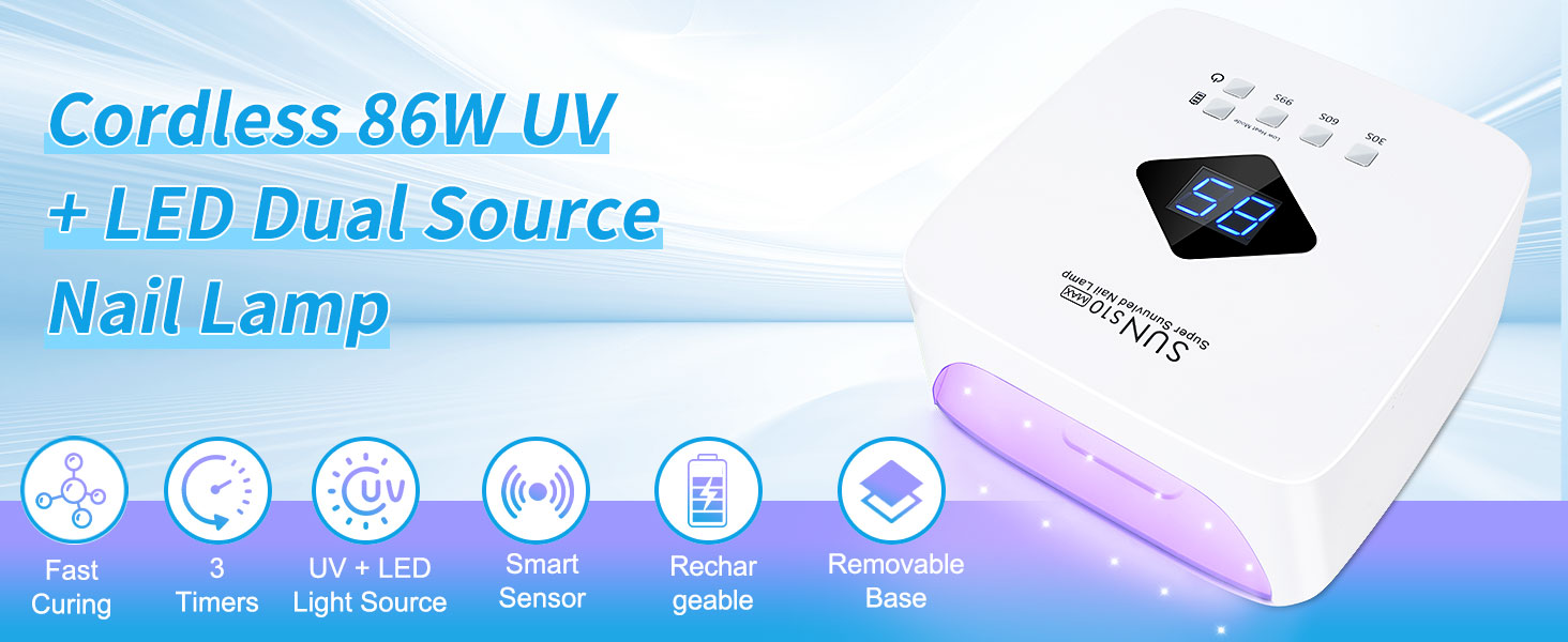 uv light for nails cordless