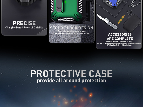 airpods 4 case with lock