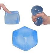 FazaVexior Jumbo 2.75" Stress Cube Squishy Toy - Ultra-Durable Maltose-Filled Sensory Fidget Toy ...