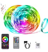 Led Lights for Bedroom 150FT Music Sync Color Changing Led Strip Lights with Remote and App Contr...