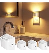 VOLISUN Night Lights Plug into Wall, 4 Pack Up and Down LED Night Light with Dusk to Dawn Light S...