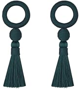 HedongHexi 2 Pack 6 Inch Door Tassel with Wooden Ring Home Decor | Handmade Decorative Door Knob ...