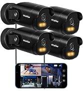 LaView 2K Security Camera Outdoor with Color Night Vision,3MP Wired Cameras for Home Security,IP6...