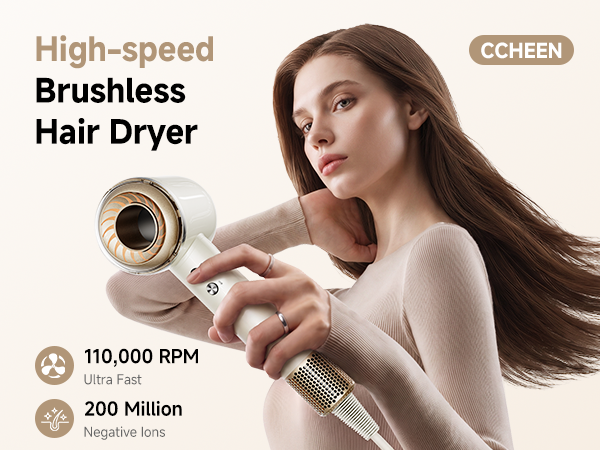 High-speed Brushless Hair Dryer