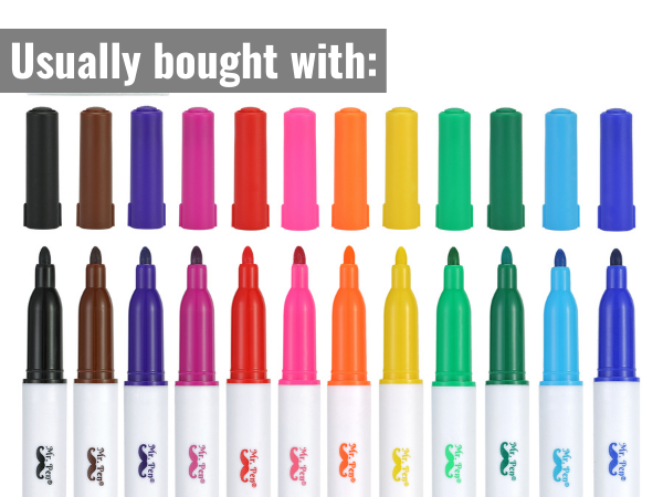 White Board Markers Dry Erase, Whiteboard Markers, Dry Erase Markers for Kids