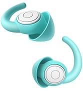 WUTAN Ear Plugs for Sleeping Noise Cancelling 14-38dB, Comfortable Soft Reusable Silicone Ear Plu...