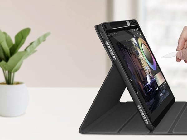 iPad Air 13-inch (M2) Case Stand Mode Black