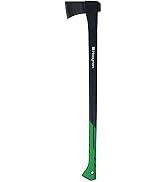 Hooyman Splitting and Chopping Axes, and Splitting Maul with Heavy Duty Construction, V Grind Bla...
