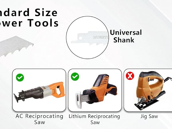 12 Inch Stainless Steel Reciprocating Saw Blades