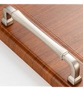 BEROSSA 10 Pack 5 Inch Brushed Nickel Cabinet Pulls Satin Nickel Cabinet Handles Nickel Drawer Pu...