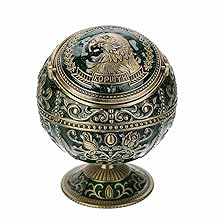 windproof vintage ashtray with lid outdoor and indoor
