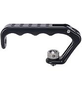 NICEYRIG DSLR Top Handle Grip for Arri Mount, Ergonomic Camera Cage Handgrip with 1/4 3/8 Thread ...