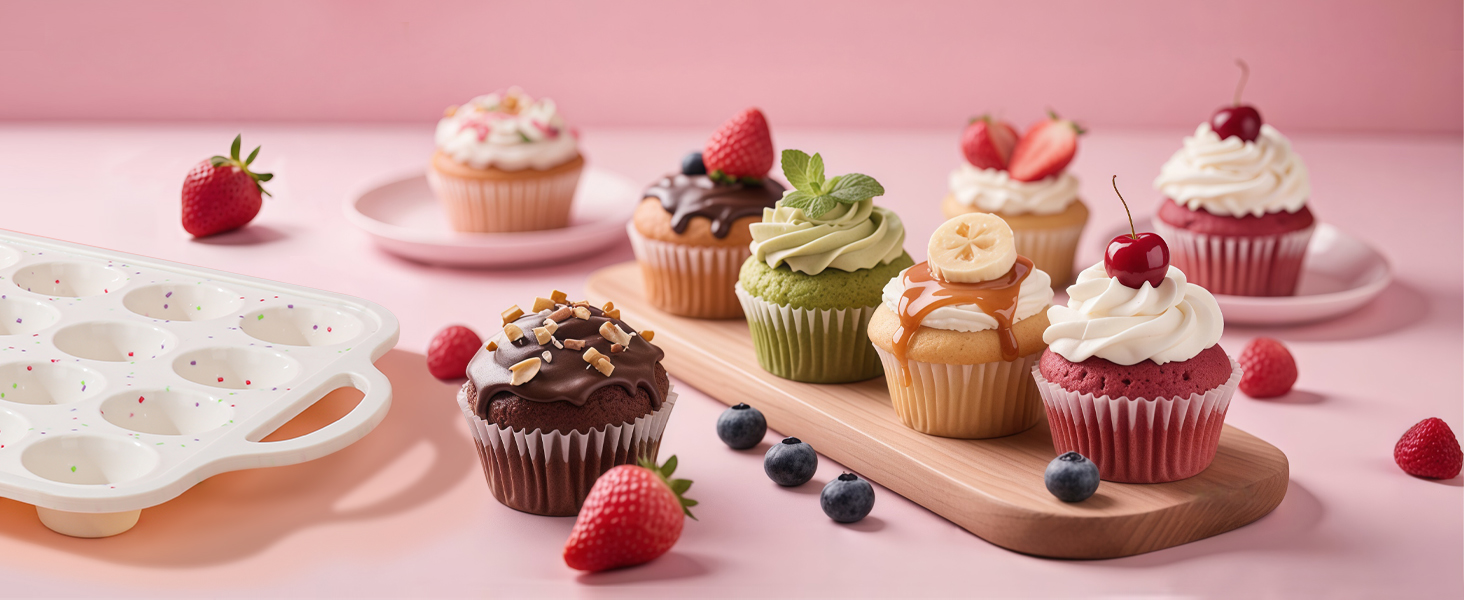 silicone muffin pan