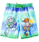 Disney Stitch Spiderman Cars Winnie Toy Story Boy Swim Trunks UPF 50+Swim Shorts Compression Line...