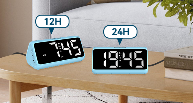 12/24H time format