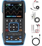 FNIRSI 2C23T 3 in 1 Handheld Oscilloscope Multimeter DDS Generator, 2 Channels, 10MHz Bandwidth, ...