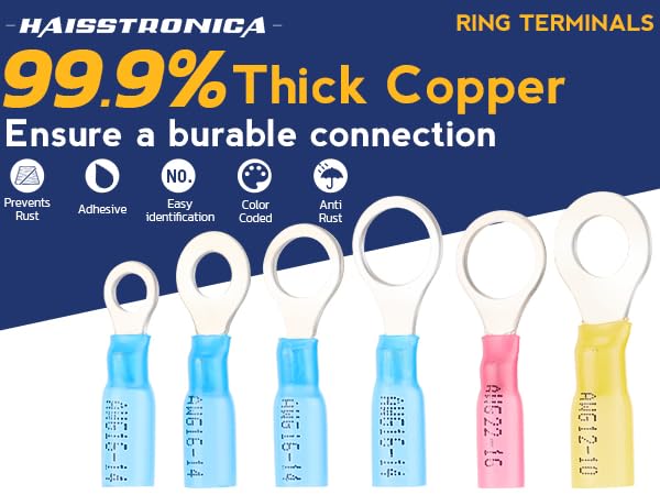 heat shrink ring terminals