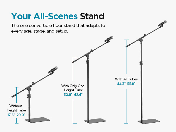 microphone stand floor