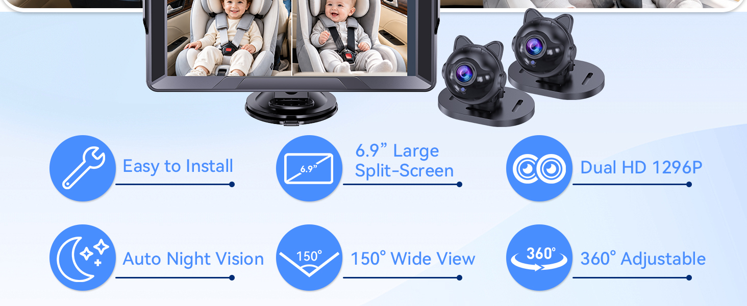 baby car camera