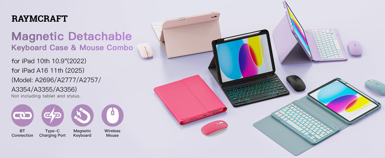 ipad a16 case with keyboard