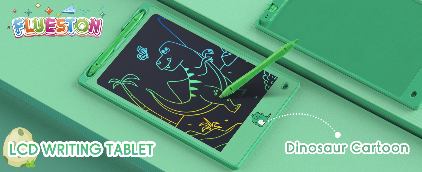 flueston lcd writing tablet cute cartoon