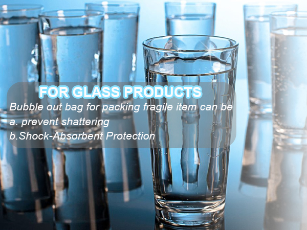 Clear Bubble Out Bag