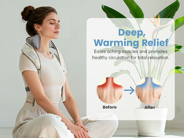 Wireless Neck and Shoulder Massager