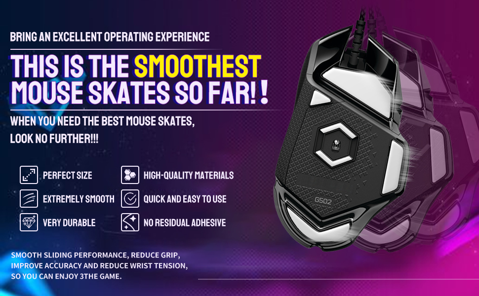 Smooth mouse feet gaming mouse feet gaming mice feet mouse skates
