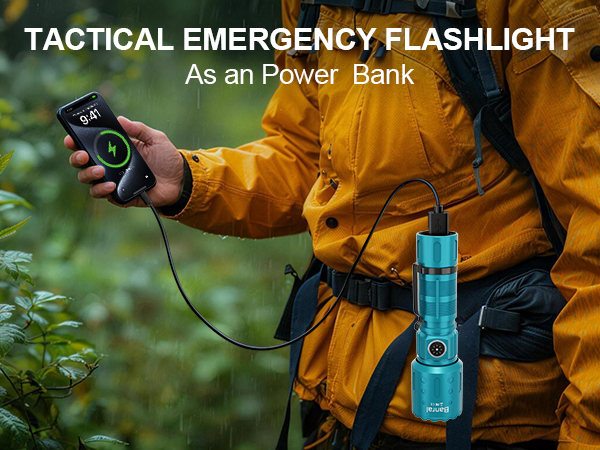 TACTICAL EMERGENCY FLASHLIGHT