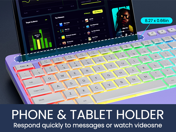 RGB keyboard and mouse combo