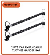 CAR CLOTHES HANGER BAR