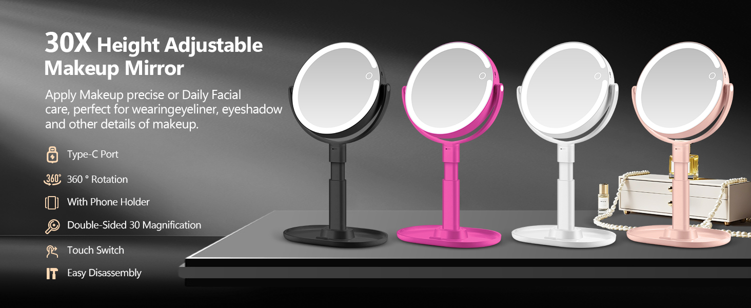 vanity mirror with lights