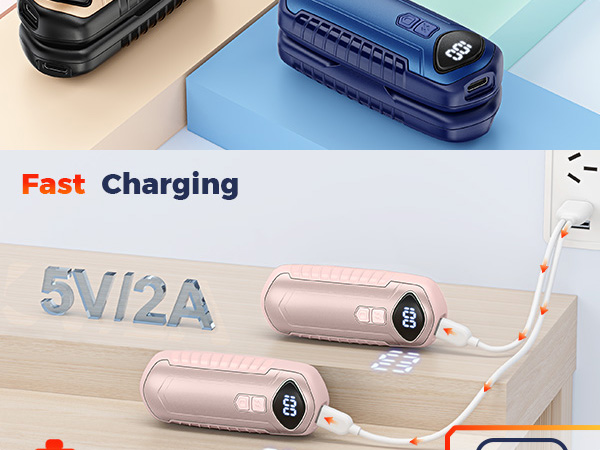 hand warmers rechargeable pink