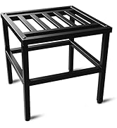 Hongsane Plant Stand Indoor Outdoor,13 Inch Metal Plant Stands Riser,Heavy Duty Wrought Iron T Pe...