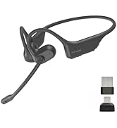 NUROUM OpenEar Pro 2 Headphones with Mic, Bluetooth Noise Reduction Headphones, Wireless Headset ...