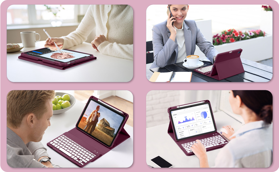 10th gen ipad case with keyboard
