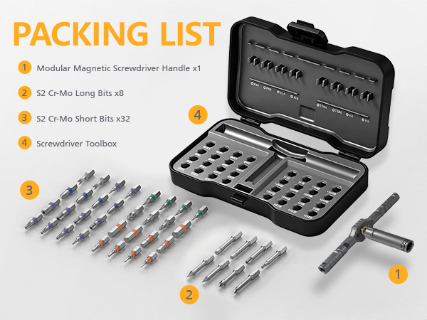 magnetic screwdriver set