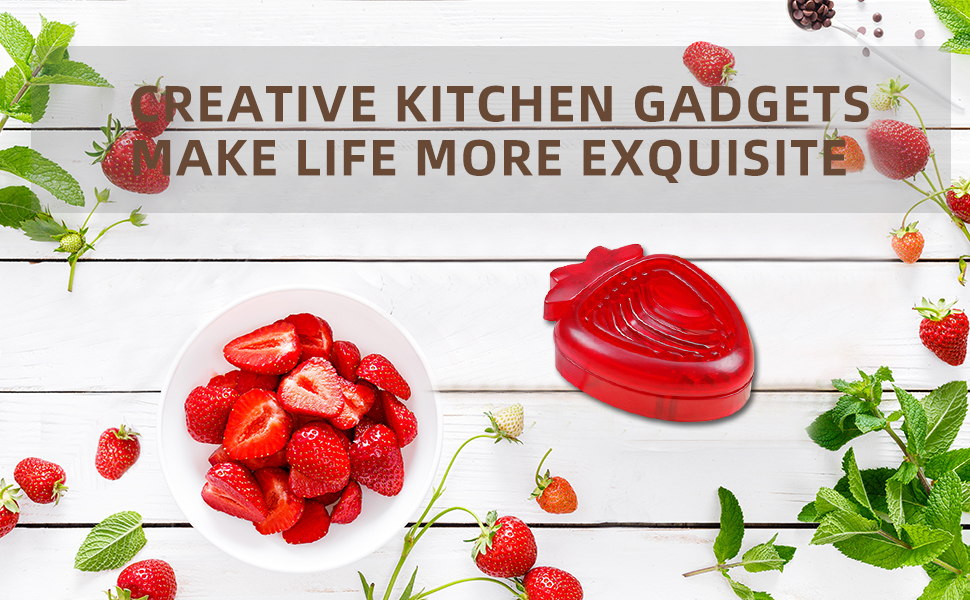 Strawberry Slicer Cutter Set