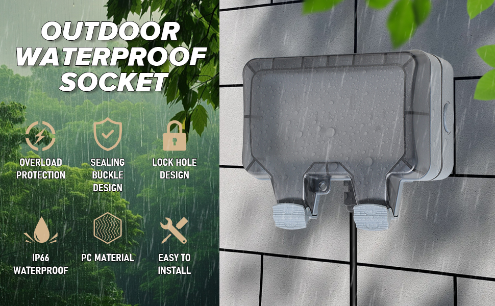 outdoor outlet extender