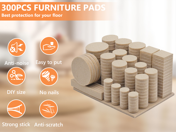 self adhesive felt furniture pads for hardwood floors protectors