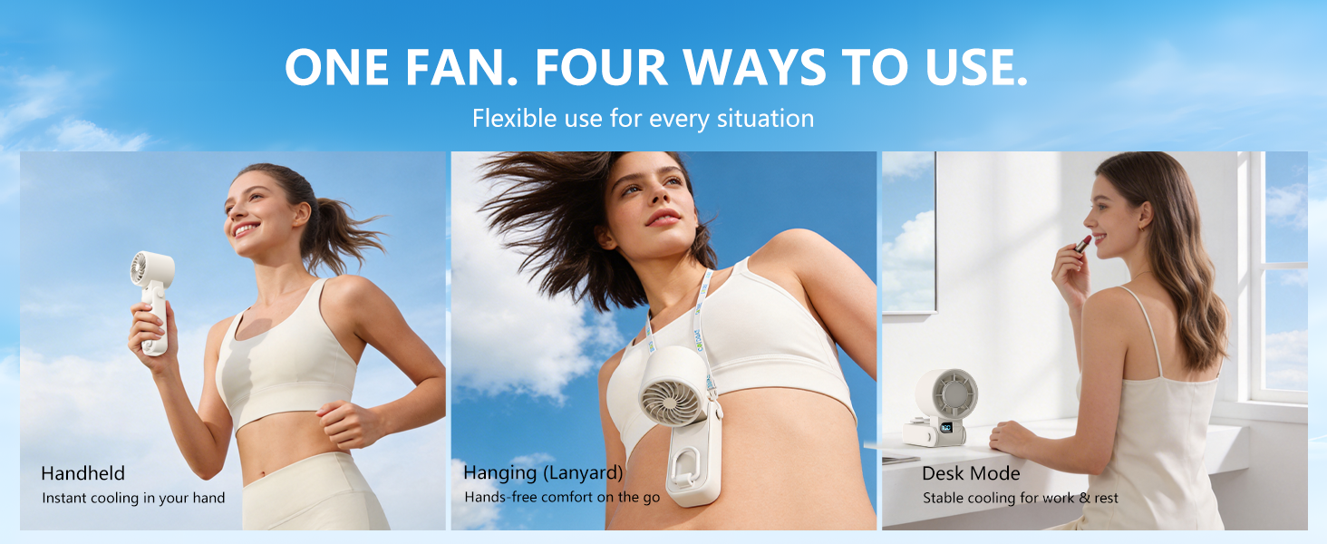 portable turbo handheld fan