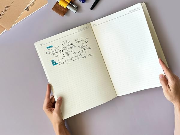 A4 lined notebook set