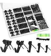 KURUI Picture Hangers, 385Pcs Picture Hanging Kit with Heavy Duty Picture Hanging Hooks, Sawtooth...